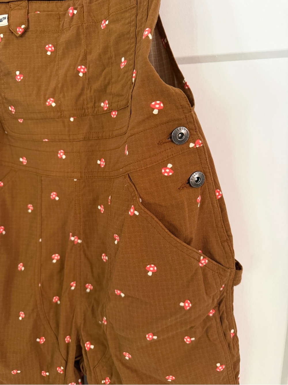 Rust Brown Short Overalls 🍄 - Picture 6 of 11